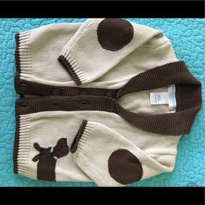 Boys Janie and jack sweater size 3-6 months